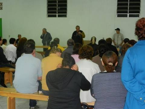 Geraldo Fornasa e Dr. Arnon ouvem servidores e comunidade do Nova Itália