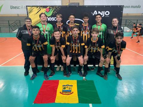 Cocal do Sul e Turvo são os campeões do Festival Anjos do Futsal/Unesc