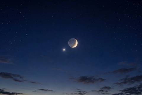 Lua e Vênus: conjunção entre astros poderá ser vista no céu