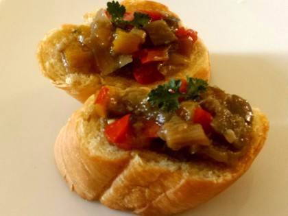 Caponata de Berinjela 