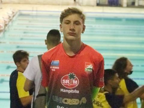 Nadador do Mampituba entre os melhores do Brasil na categoria Infantil