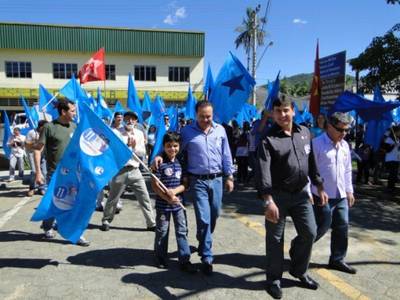 Jaimir Comin e Valmir Massiroli mobilizam Treviso