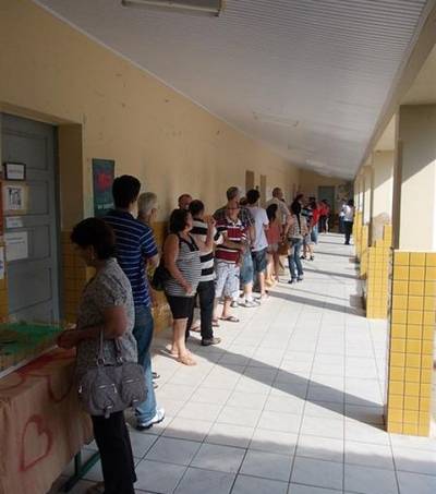 Eleitores de Cocal do Sul votam com cidade limpa 