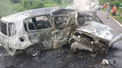 Carro de Tubarão se envolve em acidente com sete mortes no RS