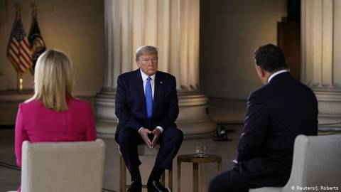 Trump defende isolamento nos EUA, mas diz que é hora de reabertura