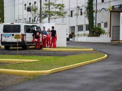 Delegações chegam ao Heriberto Hülse