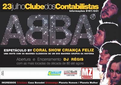 Coral Show Criança Feliz interpreta ABBA