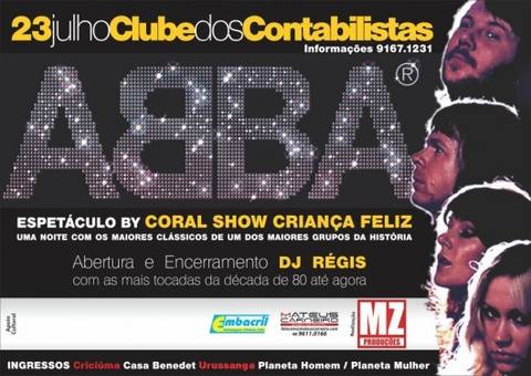 Coral Show Criança Feliz interpreta ABBA
