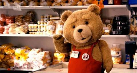 Ursinho Ted chega à tela do cinema do Shopping Della