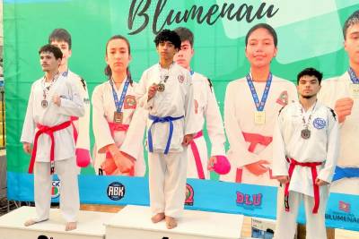 Atleta de karatê de Siderópolis conquista título estadual