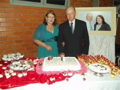 Bodas de Rubi de Albino e Maristela