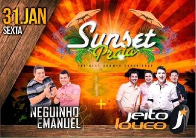 SEXTA FORTE - SUNSET PRAIA 