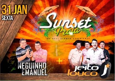SEXTA FORTE - SUNSET PRAIA 