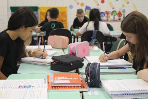 Ensino Integral do Colégio Satc proporciona apoio pedagógico que vai além da sala de aula
