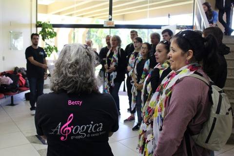 Grupo italiano de canto lírico faz apresentação em Forquilhinha