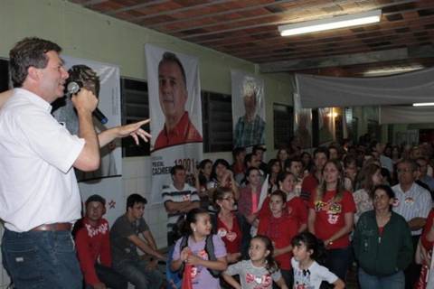 Murialdo e Sandro apresentam bandeiras do Plano de Governo