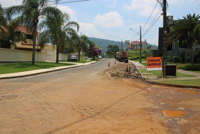 Prefeitura de Criciúma inicia revitalização da rua Léo Lombardi