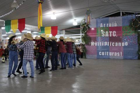 Festa Junina do Colégio Satc de Turvo celebra a diversidade de culturas
