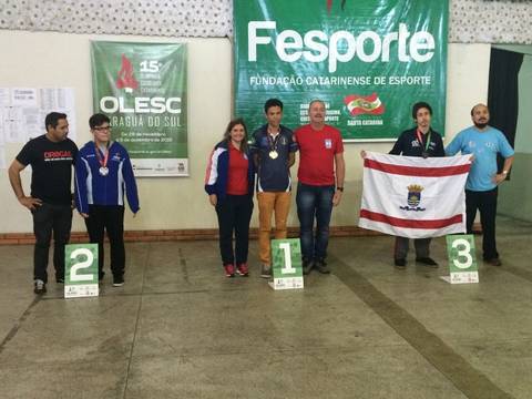 Xadrez de Içara encerra Olesc com nove medalhas