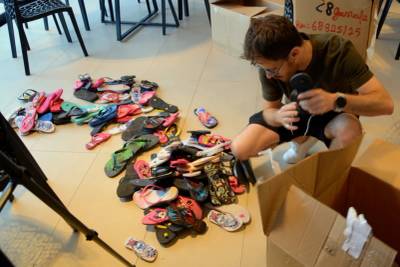 Bazar reúne mais de 3 mil produtos apreendidos pela Receita Federal em Criciúma