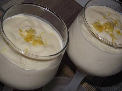 Mousse de Limão Siciliano 
