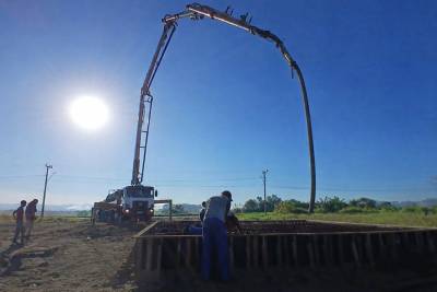 Casan instala base de novo reservatório de água em Içara