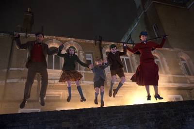 O retorno de Mary Poppins  entra em cartaz amanhã