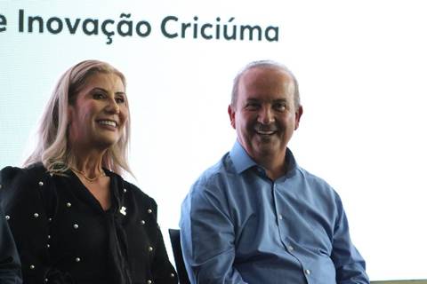 Evento com a presença do governador marca a inauguração do Centro de Inovação Criciúma