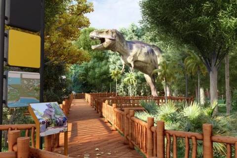 Dino Parque em Araranguá tem inauguração prevista para junho
