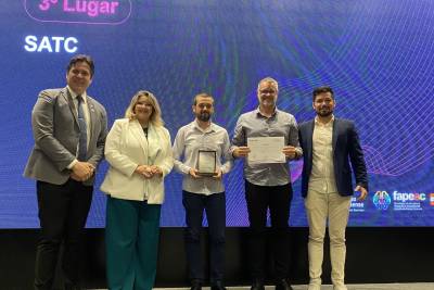 CT Satc conquista terceiro lugar em premiação estadual de inovação