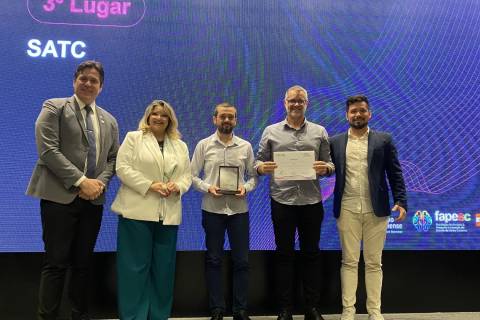 CT Satc conquista terceiro lugar em premiação estadual de inovação