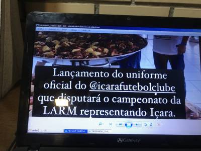 Lançamento do Uniforme do @icarafutebolclube