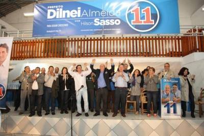 Festa no Cidade Alta para Dilnei e Sasso