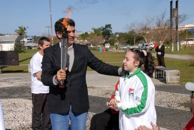 Criciúma recebe o fogo simbólico