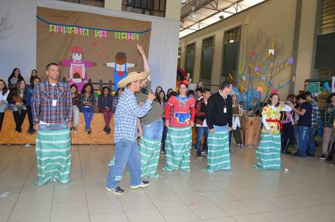 Festa Junina anima estudantes da Satc