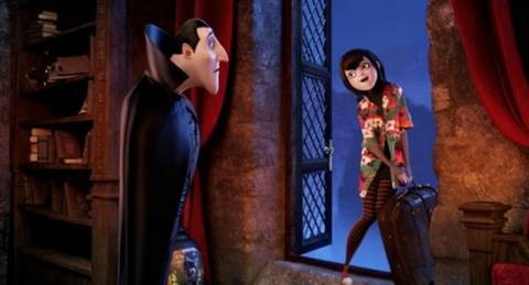 Tem animação na tela do Cine Della