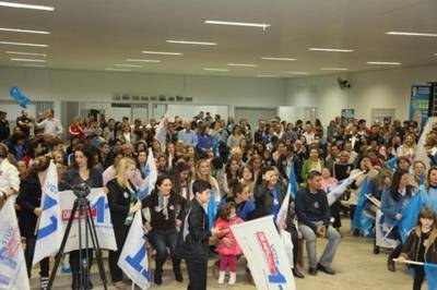 Semana de comícios para Dilnei e Sasso   