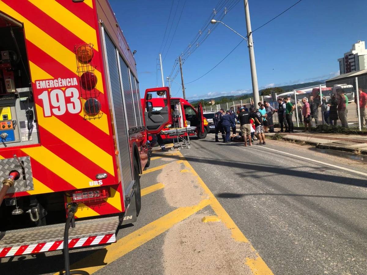 Acidente deixa motorista gravemente ferido em Cocal do Sul — foto 1