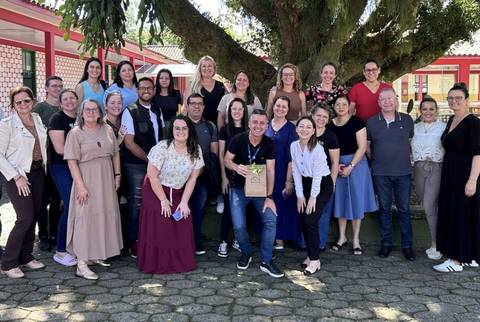 Educação com propósito: professores de Cocal do Sul participam de formação sobre gestão emocional