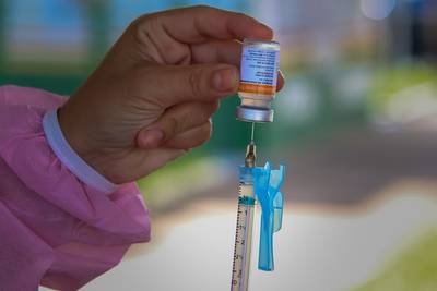 Vacinas que estavam reservadas para segunda dose serão utilizadas para primeira aplicação