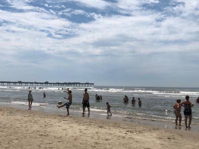 Balneário Rincão: veranistas aproveitam o primeiro dia do ano 
