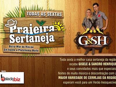 Inauguração casa norturna Praieira Sertaneja