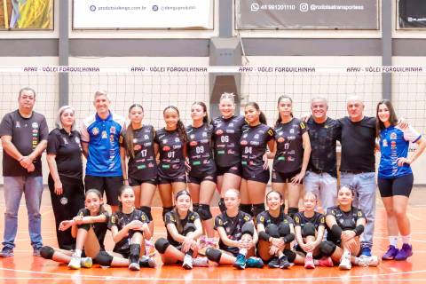 Jogando em casa, Vôlei de Forquilhinha conquista vitórias no Estadual