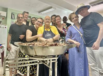 Amigos do Dr. Augusto Althoff em Festa