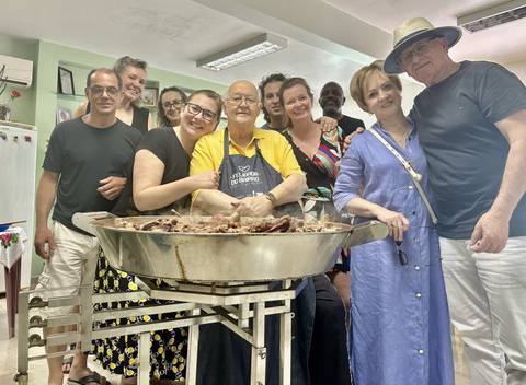 Amigos do Dr. Augusto Althoff em Festa