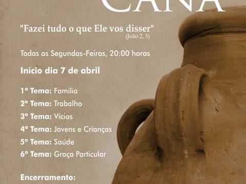 Campanha De Oração Talhas De Caná