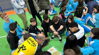 Alunos de Nova Veneza participam de atividade de orientação