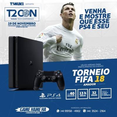Torneio Amador De Fifa 18 - Na T2con 