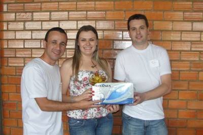 Confraternização na Associação Atlética Angeloni