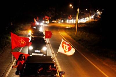 Carreata da onda vermelha de Murialdo e Sandro em Içara
